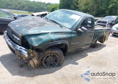 2001 Dodge Dakota Slt/Sport из США, поврежденный, VIN 1B7GG26N11S149189